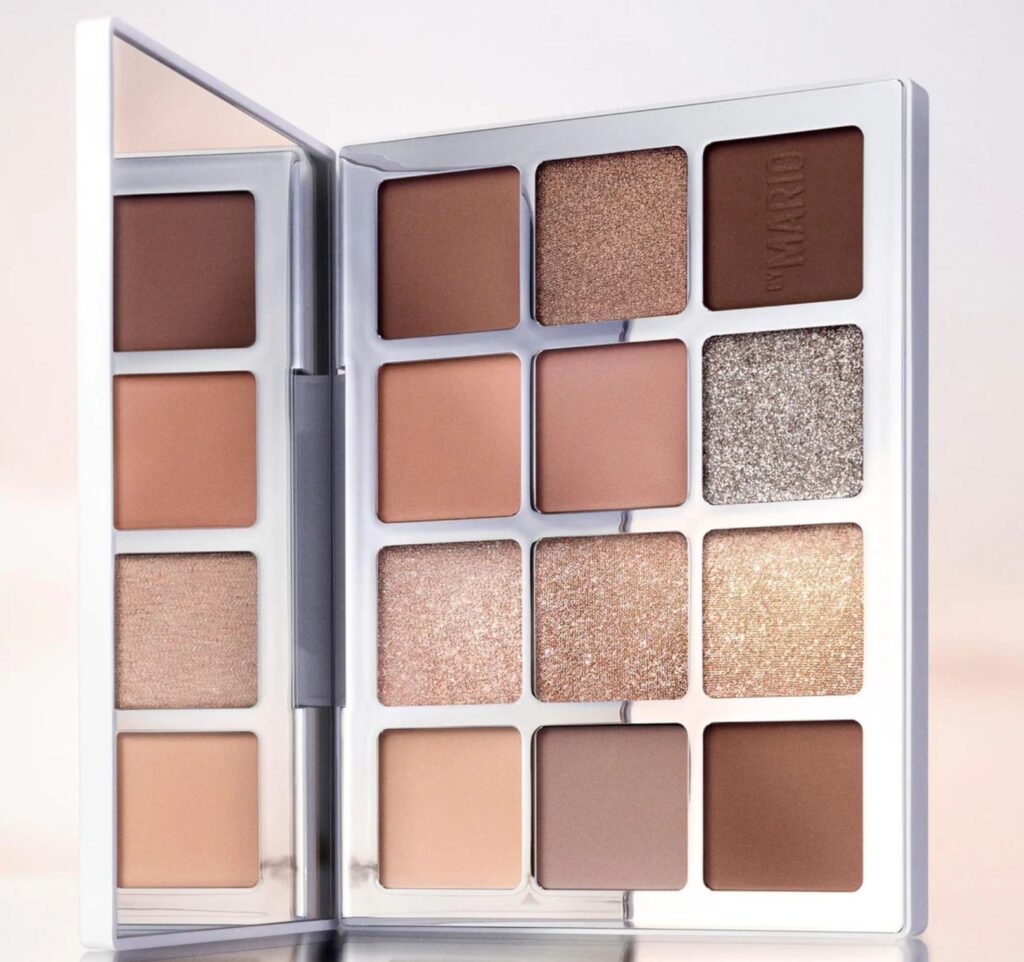 Makeup By Mario Ethereal Eyes™ Eyeshadow Palette: The Original featuring neutral shades and luminous finishes.